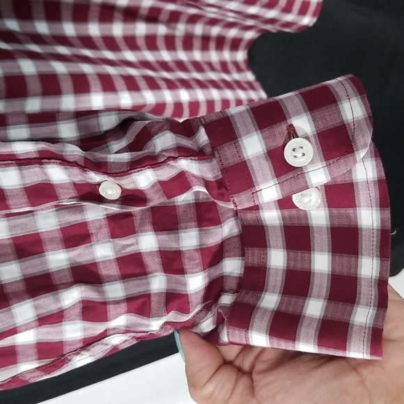 Daniel Cremieux Signature Collection Gingham Pattern Casua  Shirt.  XXL - Picture 7 of 11